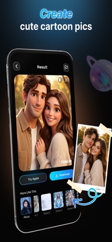 Funi AI: Image Generator iPhone screenshot