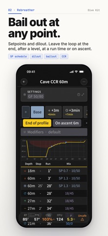 Dive Kit: Deco Planner & Tools Screenshot 2 of 8
