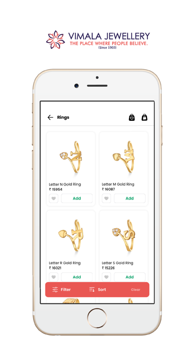 Vimala Jewellery Screenshot