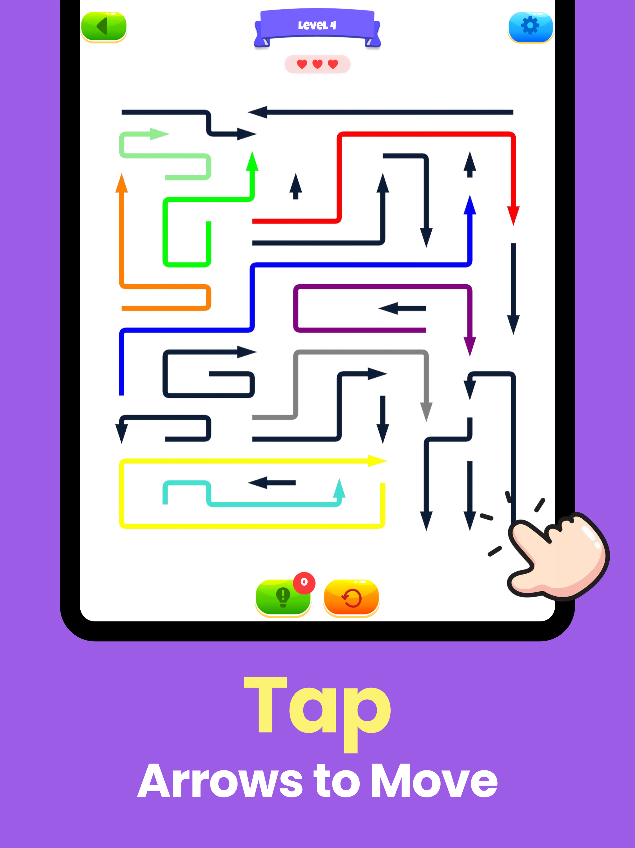 Arrow Out: Tap Arrows Puzzle screenshot 7