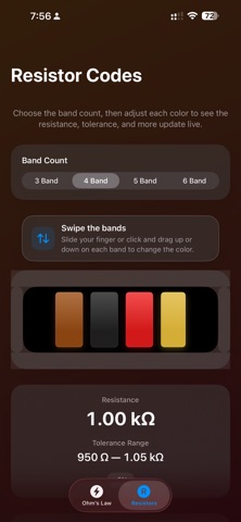 Ohm's Law+ screenshot