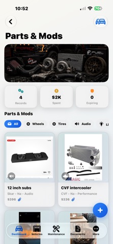 My Vehicle Binder iPhone screenshot