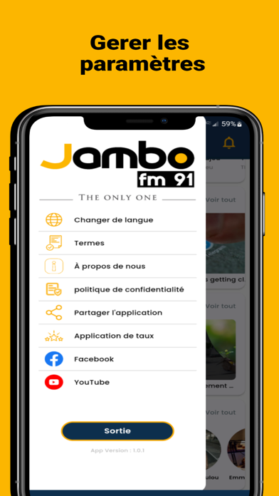 Screenshot 3 of Jambo fm Radio App