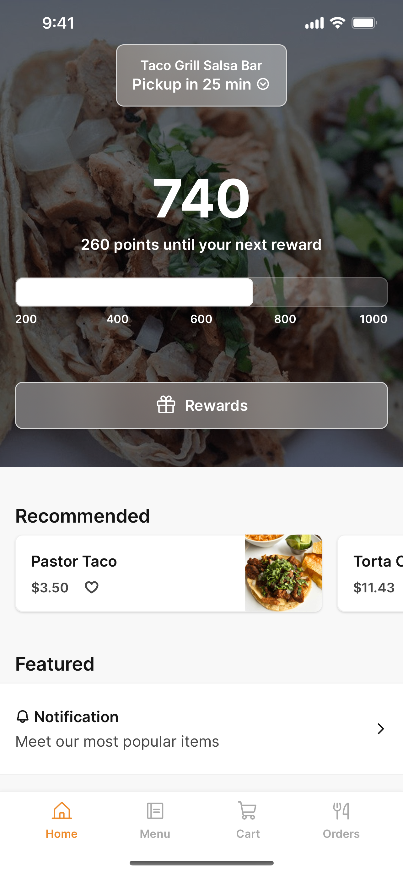 Taco Grill Salsa Bar