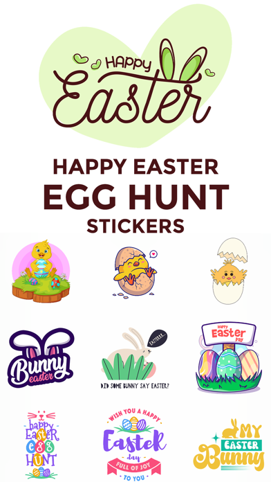 Screenshot #1 pour Easter Egg Hunt Stickers