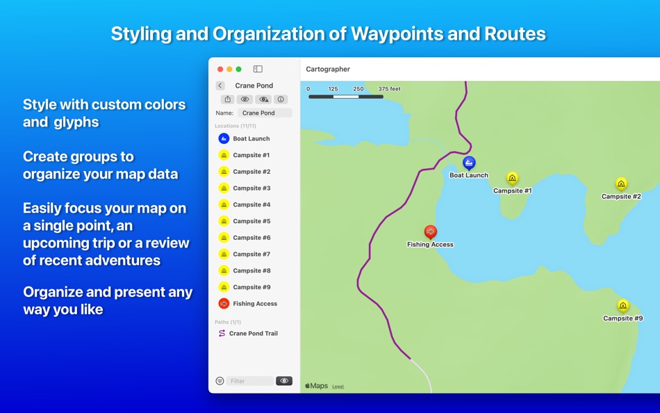 #3. Squirrel Point Cartographer (macOS) By: Squirrel Point Studios
