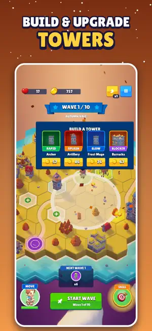 Tiny Bastion: Tower Defense screenshot 2