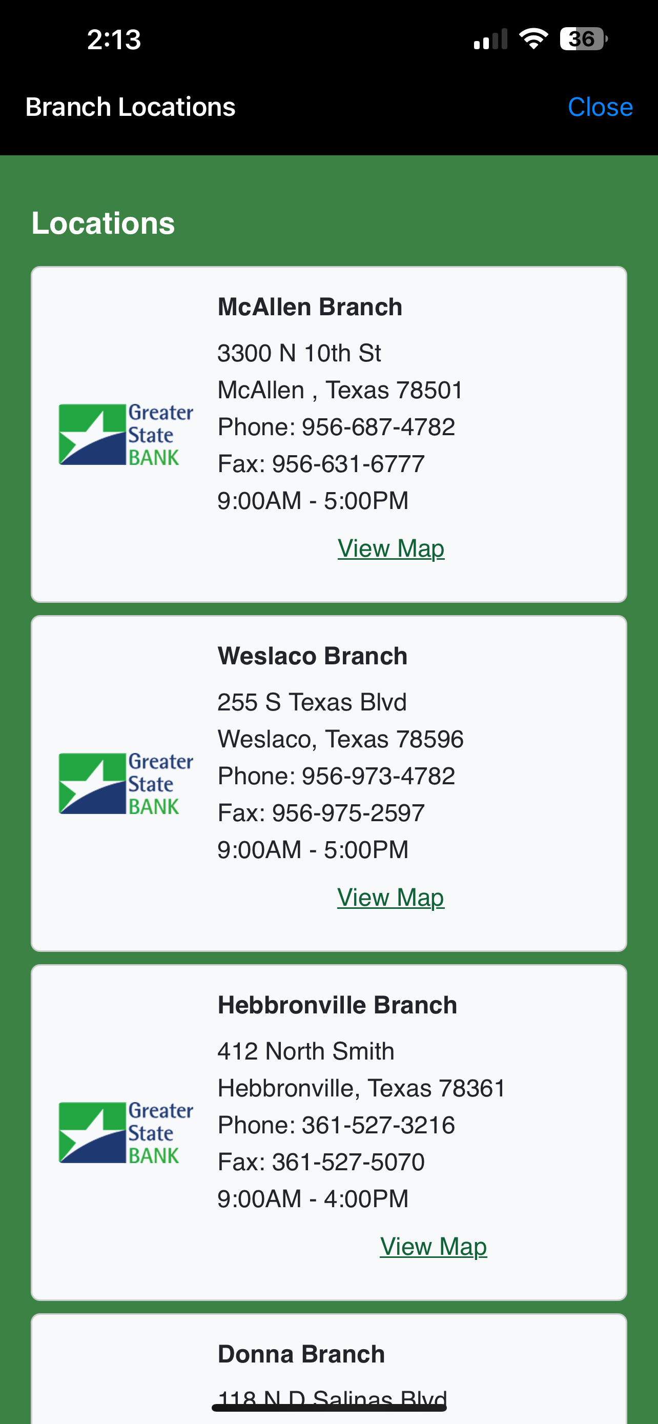 Greater State Bank Mobile screenshot 3