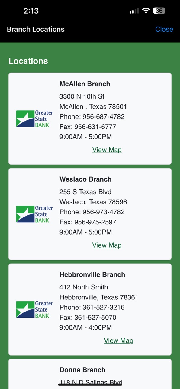iPhone screenshot