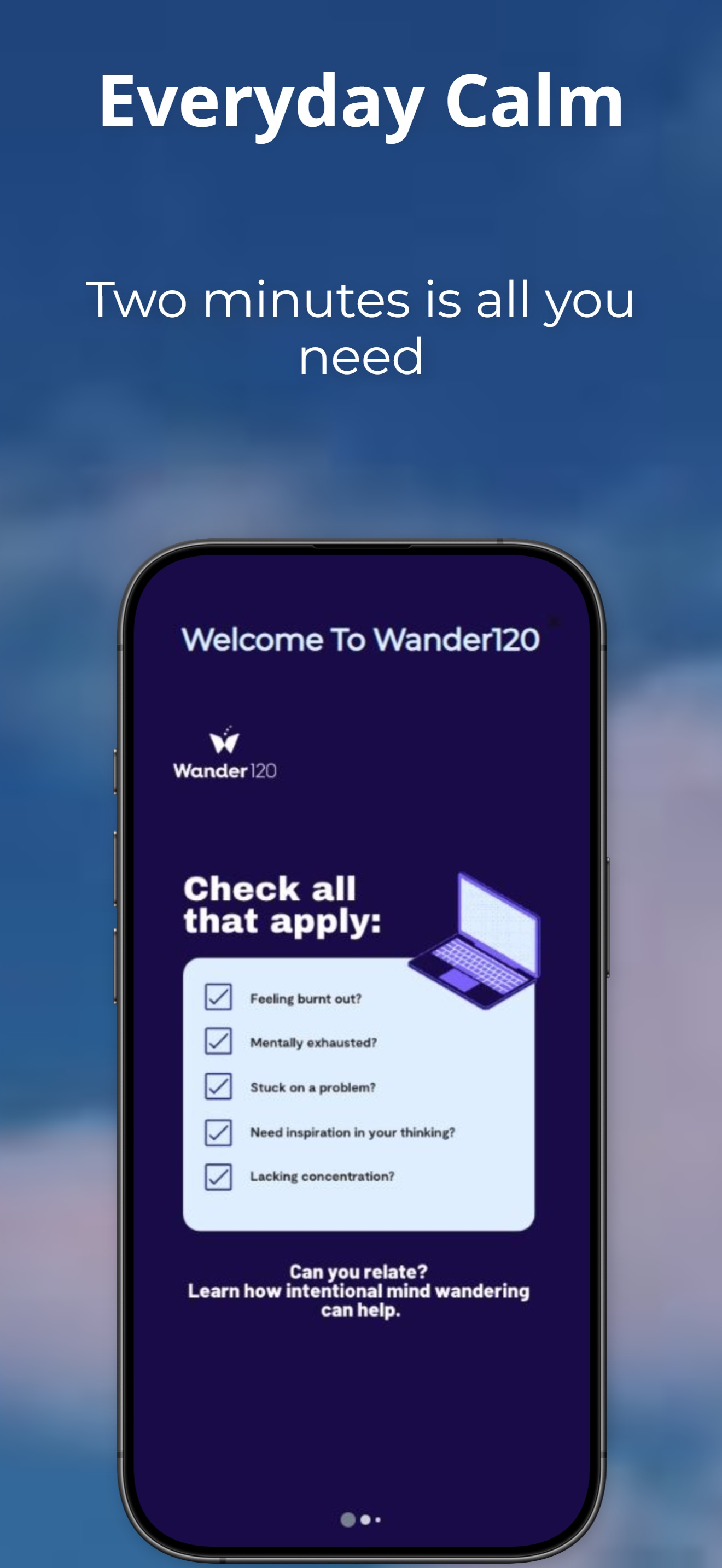 Wander120: Quick Mental Reset screenshot 7