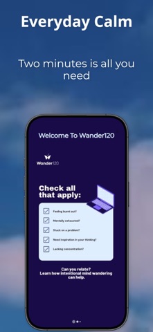 Wander120: Quick Mental Reset Screenshot 7 of 8