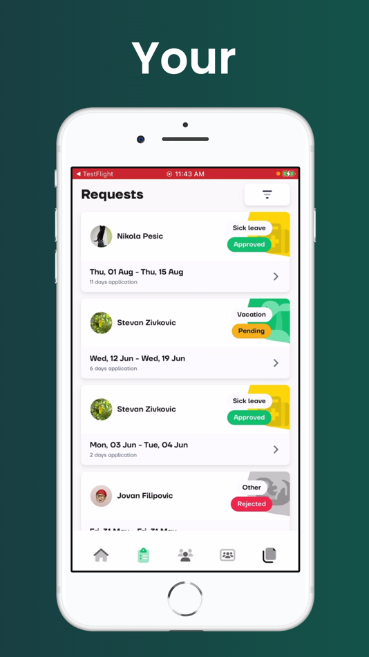 #2. Managesio (iOS) Podle: Stevan Zivkovic