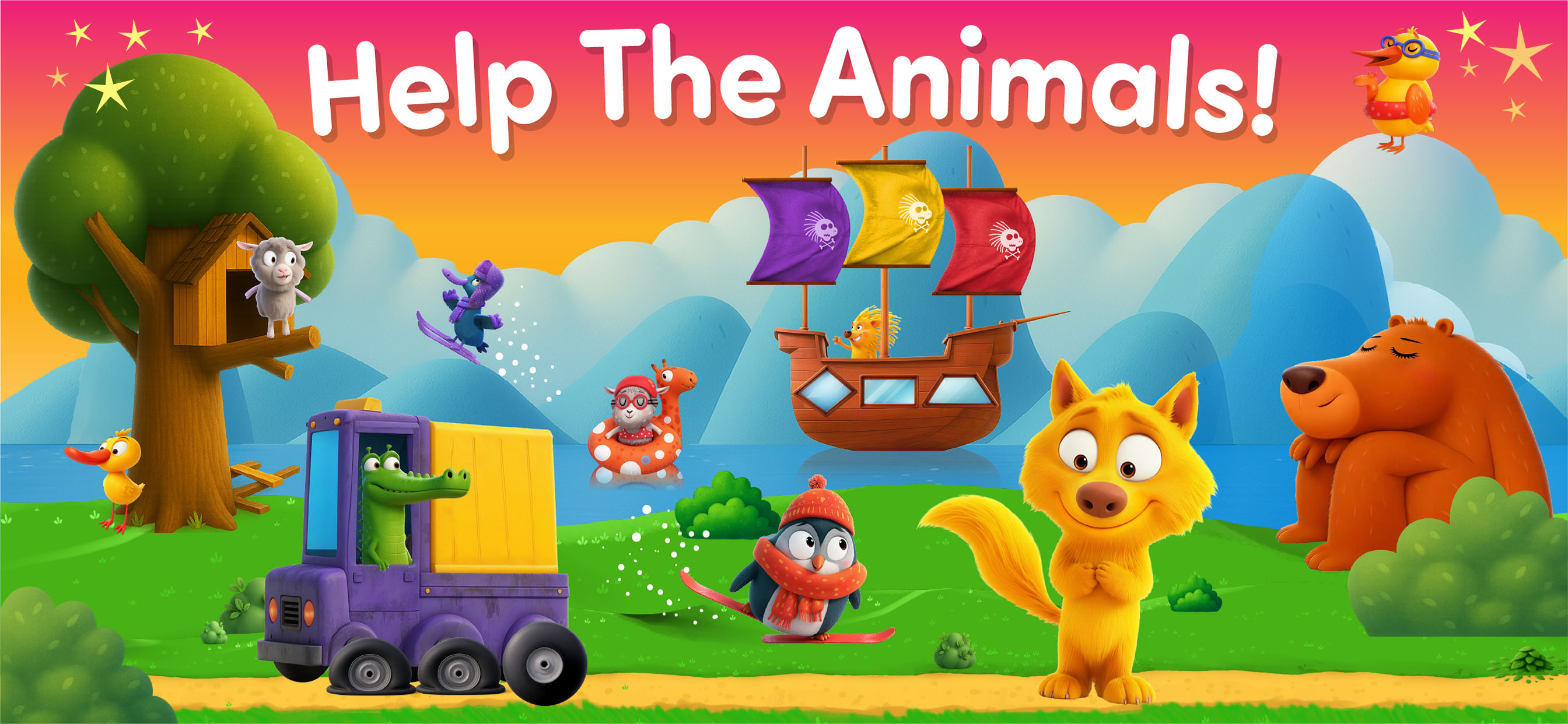 Rescue: Toddler games for kids