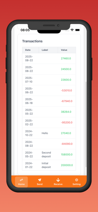 Feather: Mobile App Screenshot 3 of 4