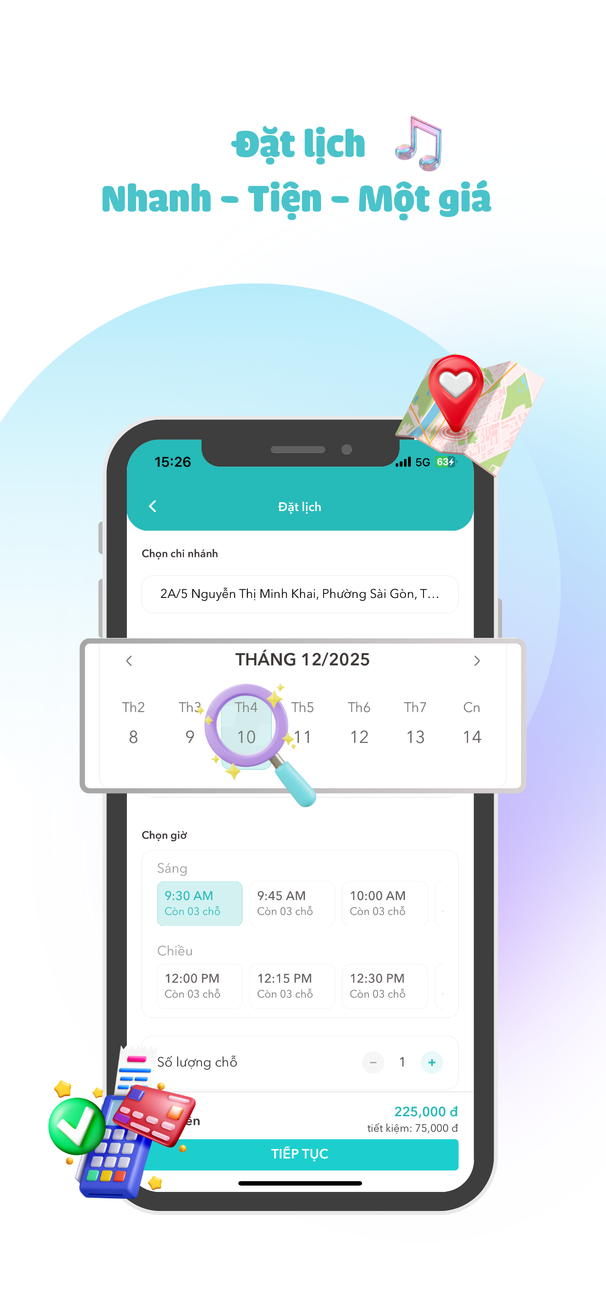 Lookme: Đặt lịch spa-salon screenshot 3