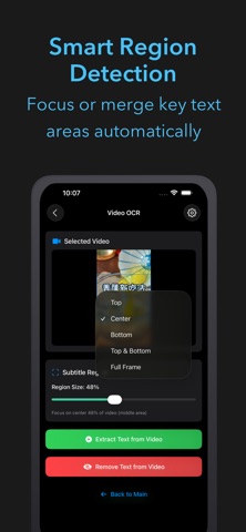 SnapOCR – Video Text Tool screenshot