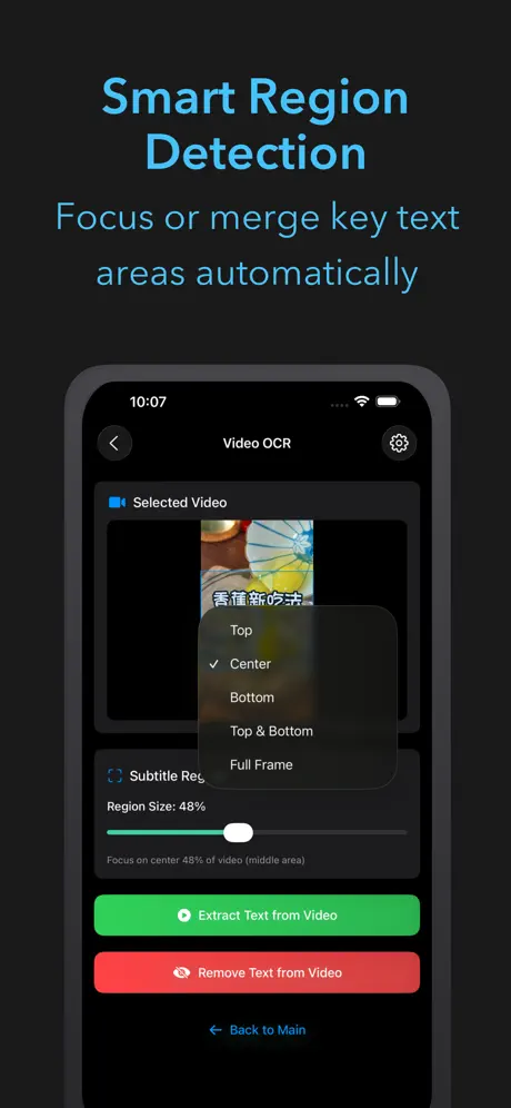 SnapOCR &ndash; Video Text Tool 视频或图片中提取文字应用截图