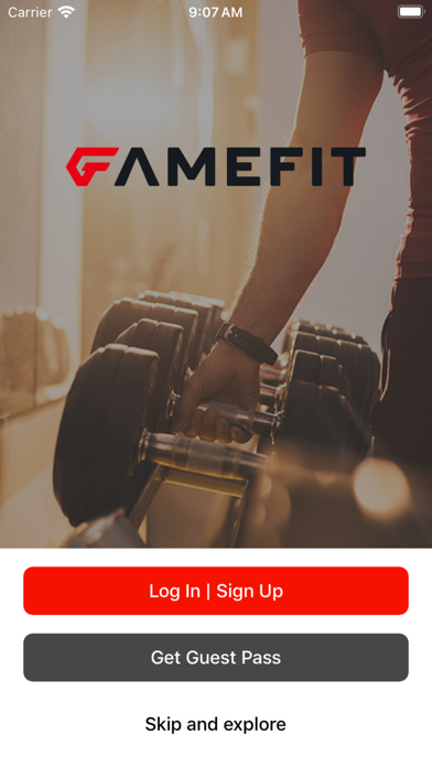 GameFIT Gym Screenshot