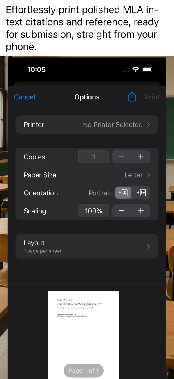 Screenshot #3 pour MLA Generator Lite
