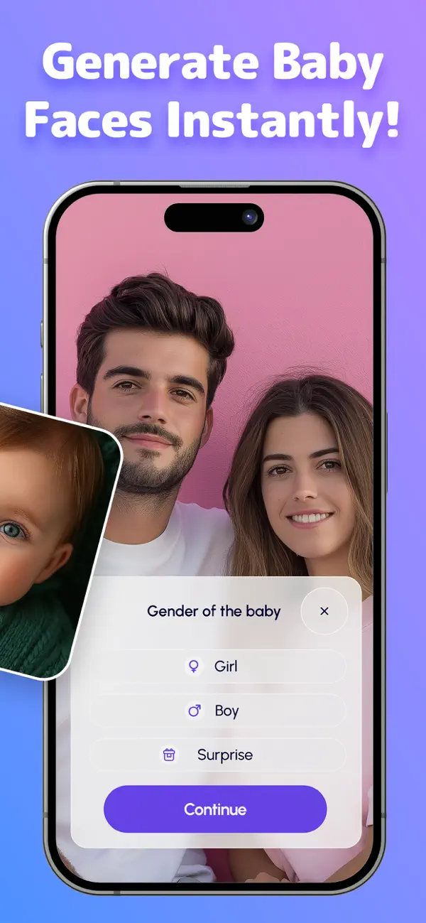 Screenshot #3 pour Générateur de Mon Bébé Futur