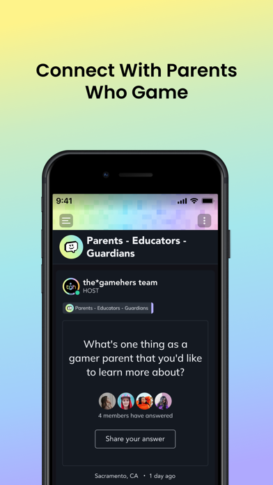 GMHRS - Game & Connect iPhone screenshot 5 - Social Networking app