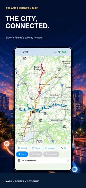 Atlanta Subway Map screenshot 2