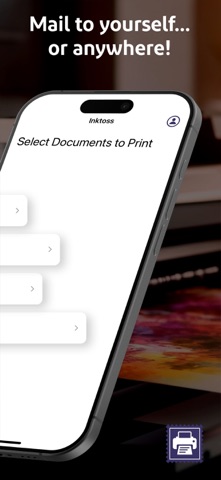 Inktoss Print Delivery iPhone screenshot