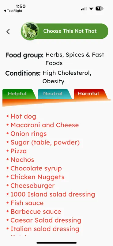 High Cholesterol screenshot 8 of 10