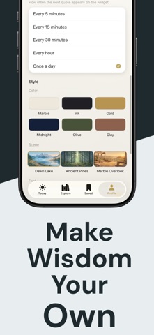Daily Philosophy Quotes iPhone screenshot