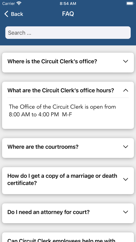 #3. Richland County Circuit Clerk (iOS) 由: Richland County