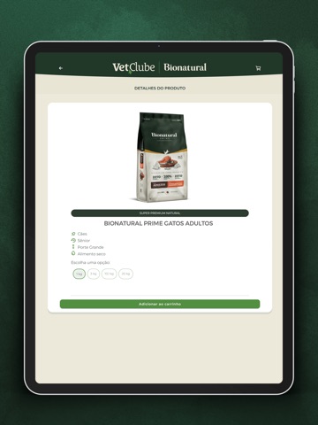Vet Clube Bionatural iPad screenshot