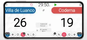 Handball Scoreboard App screenshot 1