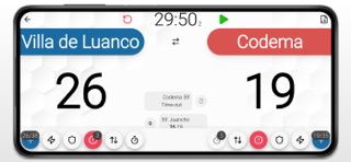 Handball Scoreboard App screenshot