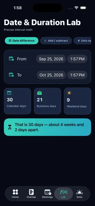 ChronoPulse: World Timezone screenshot 3