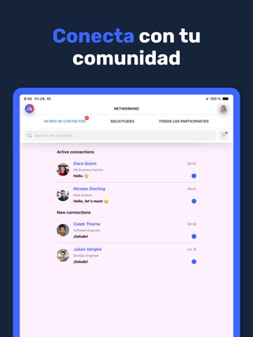 Frontera Futura 2025 iPad screenshot