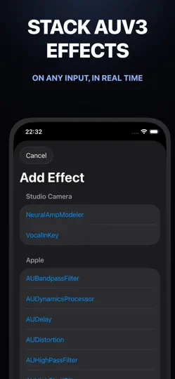 Screenshot von Studio Camera auf dem iPhone 6