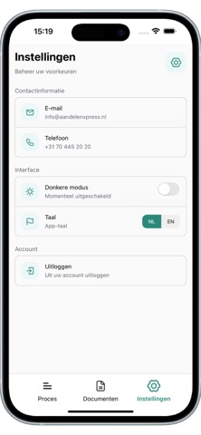 AandelenXpress screenshot