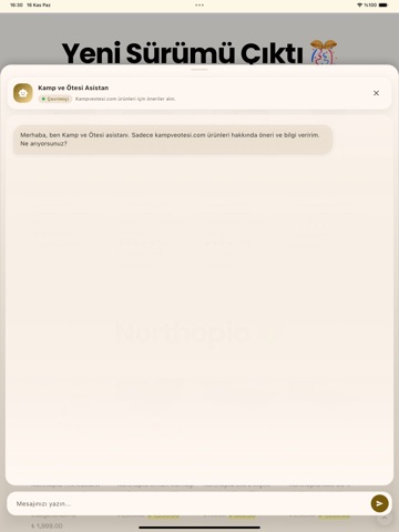 Kamp ve Ötesi iPad screenshot