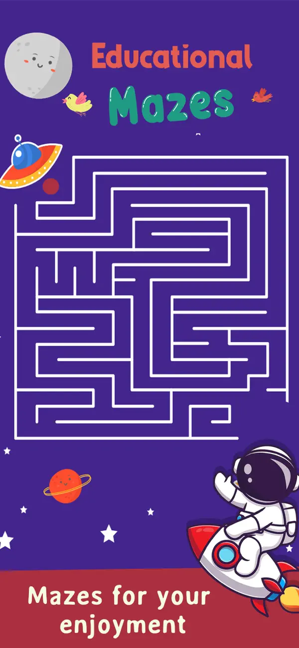 Screenshot #1 pour Educational Learning Mazes