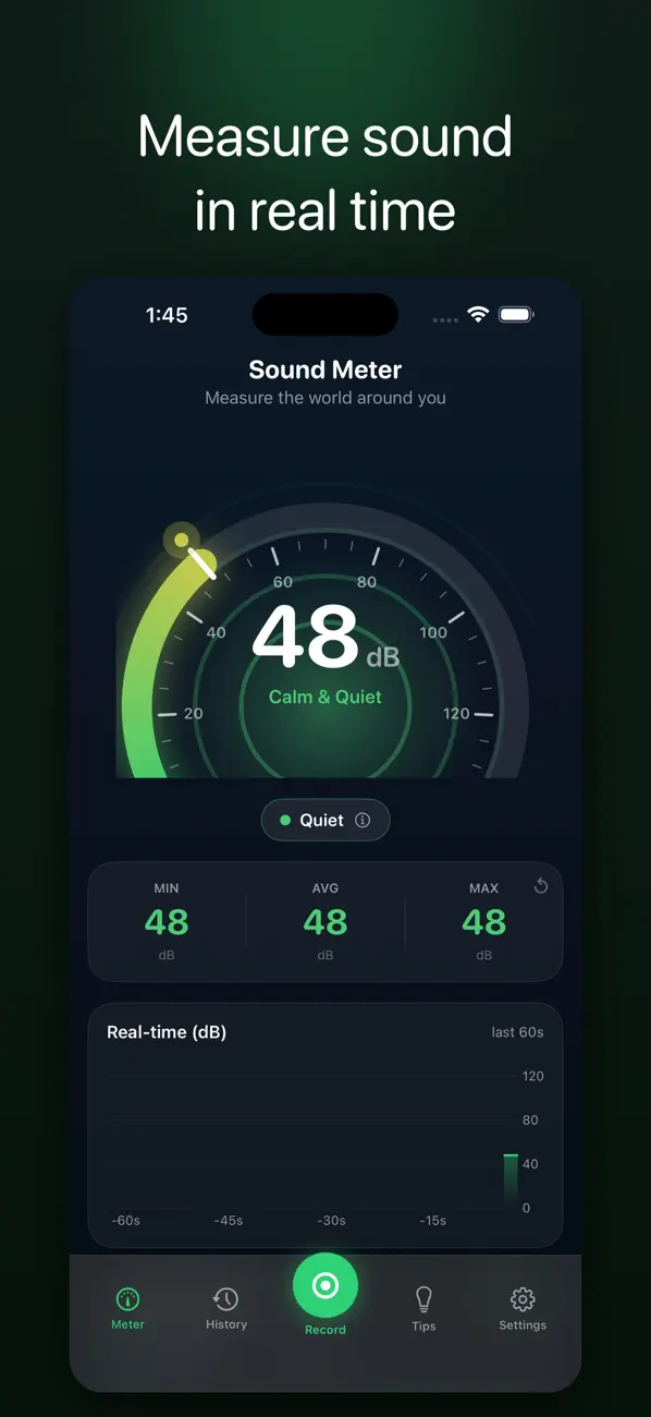 dB Meter: Sound Level screenshot
