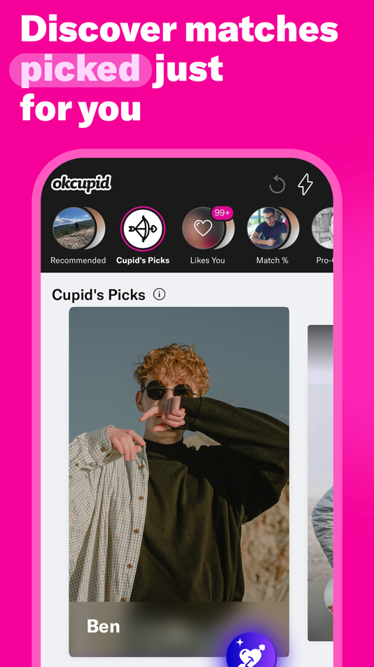 #4. OkCupid Dating: Date Singles (iOS) By: OkCupid