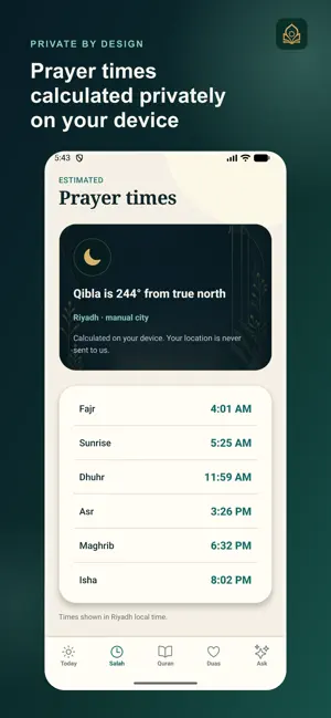 Ayah Garden: Quran & Prayer screenshot 3