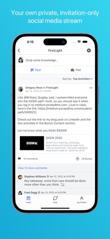 Intellum Social Screenshot 1 of 5