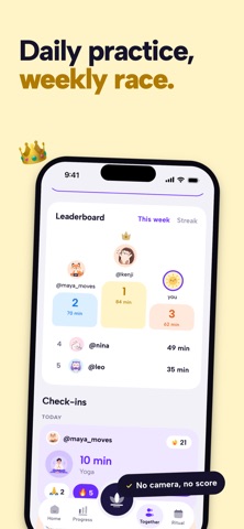 Mivu: Morning Routine & Yoga screenshot 8