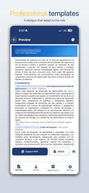 ResumAI: AI Resume Builder screenshot 3