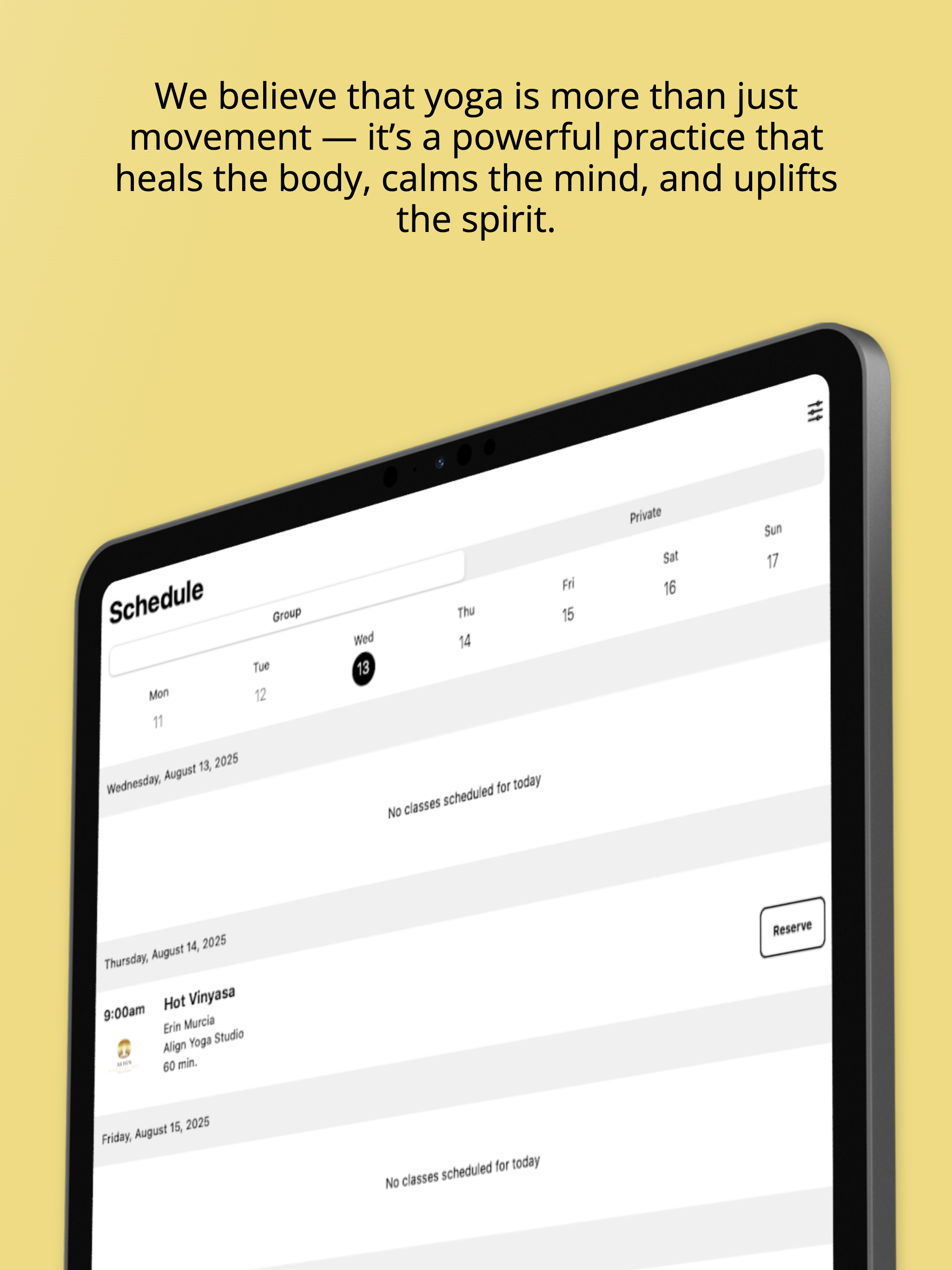 Align Yoga Studio