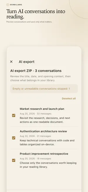 ScrollArc – AI Markdown Reader screenshot 2