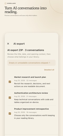 ScrollArc – AI Markdown Reader Screenshot 2 of 8