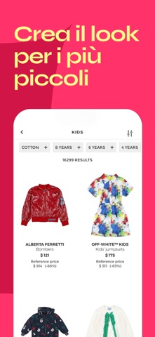 YOOX: Acquista moda online iPhone screenshot 7