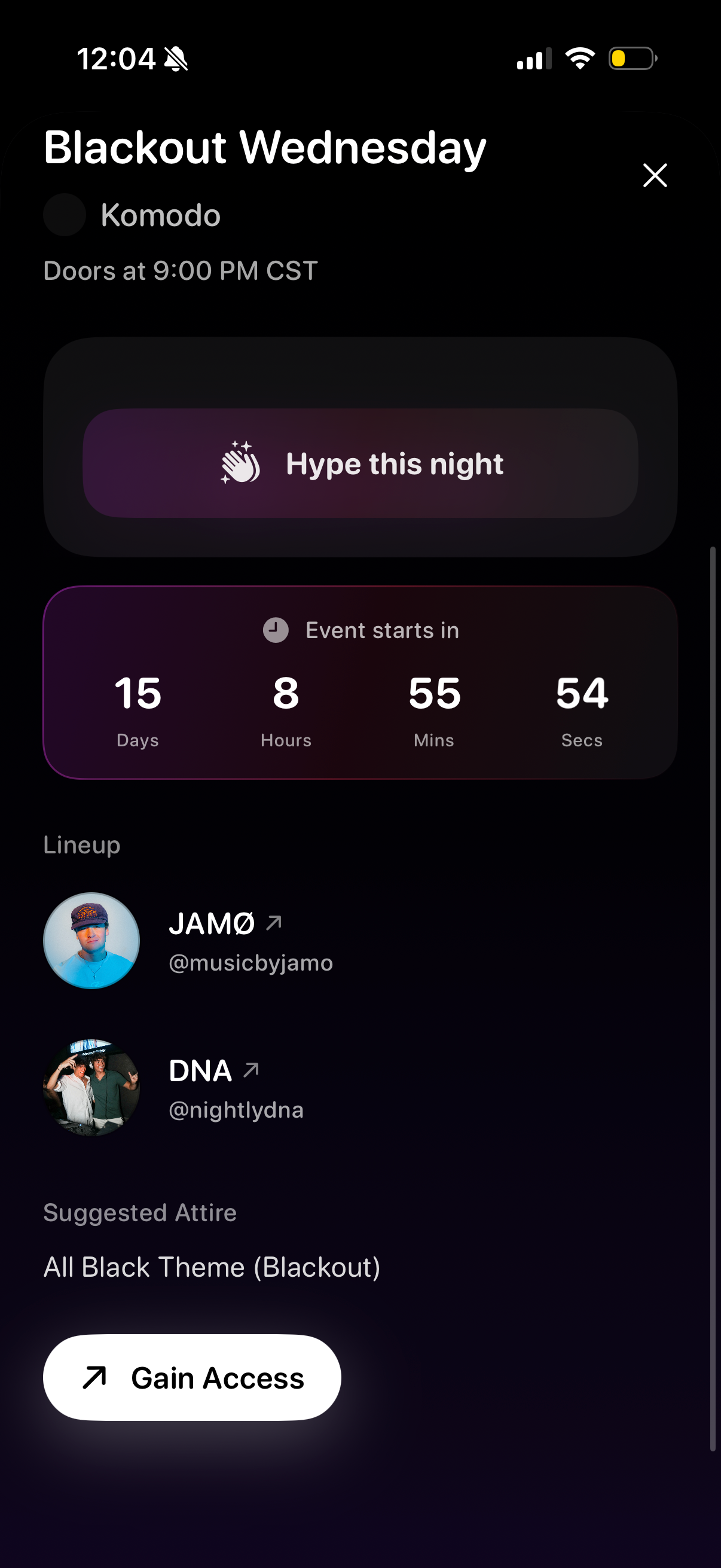 Nightly: Connecting the Night
